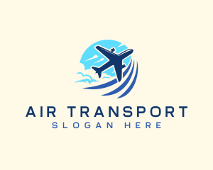 Travel Airplane Aviation  logo design