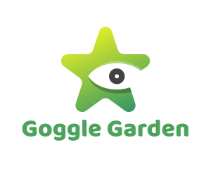 Gradient Star Eye logo