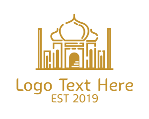High Class - Arabian Temple Palace logo design