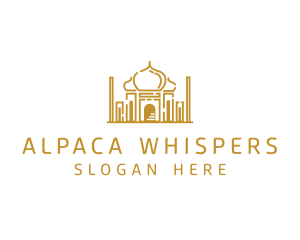 Arabian Temple Palace logo design