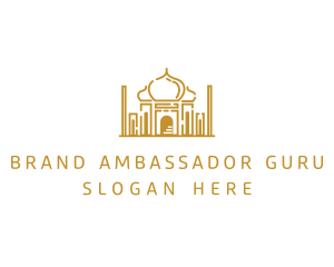 Arabian Temple Palace logo design