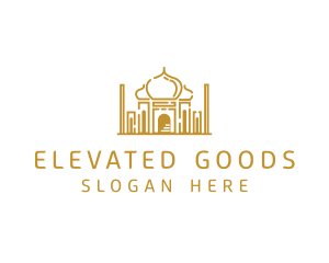 Arabian Temple Palace logo design