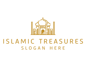 Arabian Temple Palace logo design