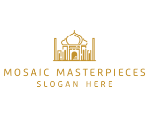 Arabian Temple Palace logo design