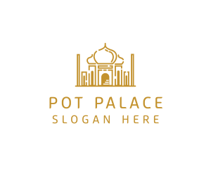 Arabian Temple Palace logo design