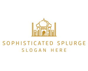 Arabian Temple Palace logo design