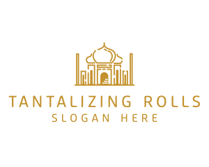 Arabian Temple Palace logo design