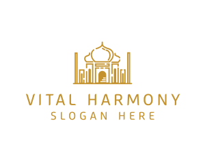 Arabian Temple Palace logo design