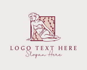 Elegant Womenswear Bikini Logo