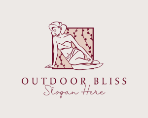 Elegant Womenswear Bikini logo design