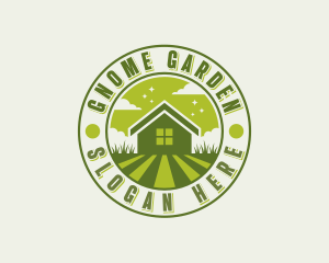 Grass Garden Backyard logo design