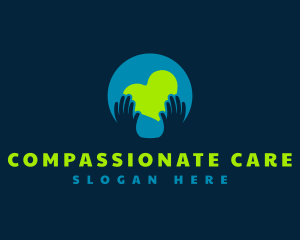 Globe Care Volunteer logo design