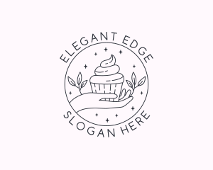 Sweet Cupcake Dessert logo design