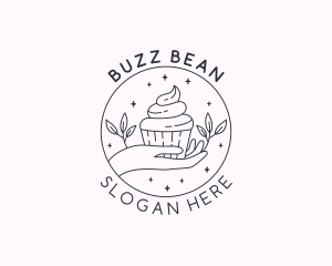 Sweet Cupcake Dessert logo design