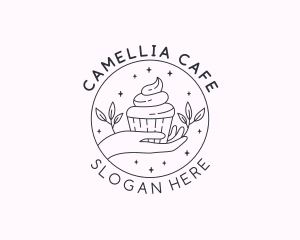 Sweet Cupcake Dessert logo design