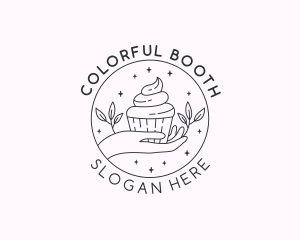 Sweet Cupcake Dessert logo design