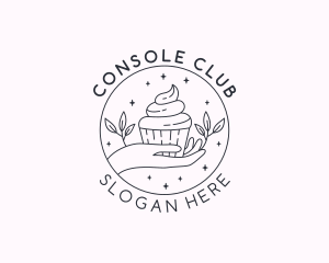 Sweet Cupcake Dessert logo design