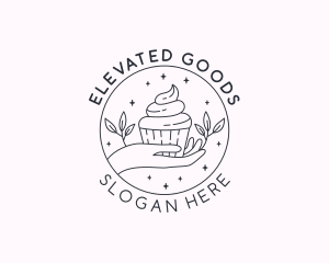 Sweet Cupcake Dessert logo design