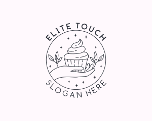 Sweet Cupcake Dessert logo design