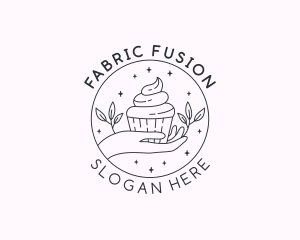 Sweet Cupcake Dessert logo design