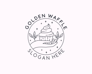 Sweet Cupcake Dessert logo design