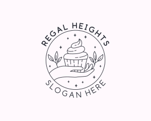 Sweet Cupcake Dessert logo design