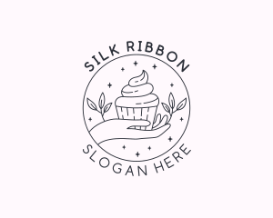 Sweet Cupcake Dessert logo design