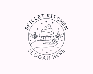 Sweet Cupcake Dessert logo design