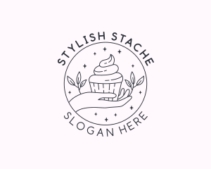 Sweet Cupcake Dessert logo design