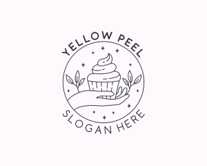 Sweet Cupcake Dessert logo design