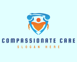 Family Shield Care logo design