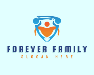 Family Shield Care logo design