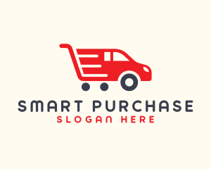 Automobile Shopping Cart logo design