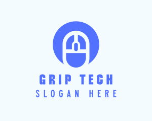 Tech Mouse Gadget logo design