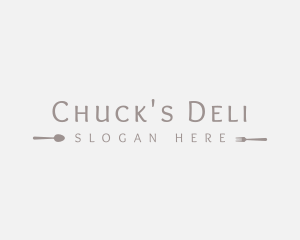 Minimalist Classy Restaurant logo design