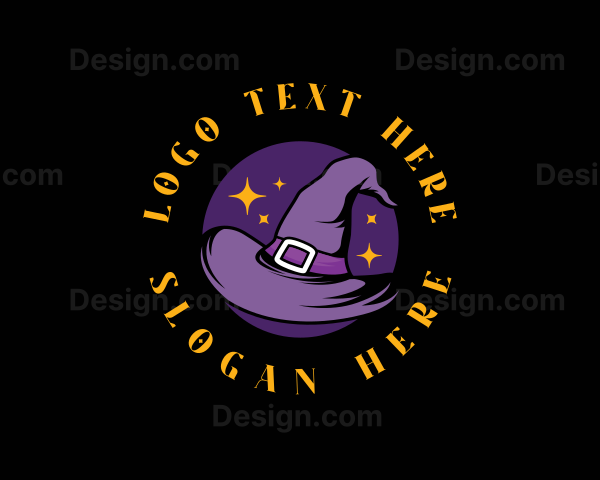 Magic Witch Hat Logo