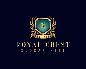 Premium Crest Ornament logo design