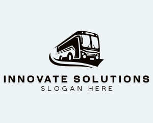 Bus Transport Vehicle Logo