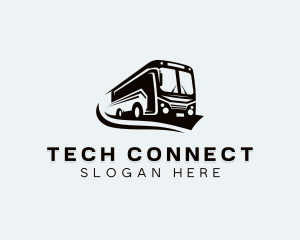Bus Transport Vehicle Logo