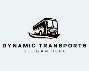 Bus Transport Vehicle logo design