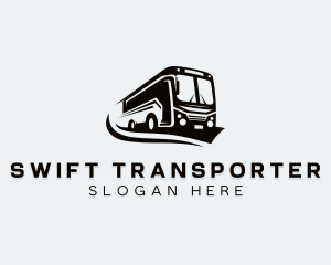 Bus Transport Vehicle logo design