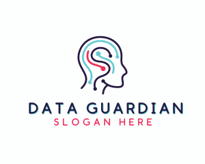 Head Ai Data Scientist logo design