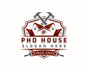 House Hammer Builder logo design