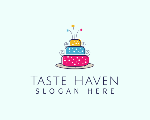 Fancy Birthday Cake logo