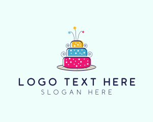 Fancy Birthday Cake logo