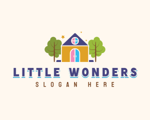 Preschool Kindergarten Learning logo design