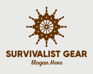 Gear Sailing Helm logo design