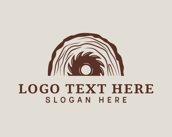 Wood Worker logo example 3