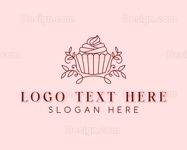 Confectionary Cupcake Baking Logo