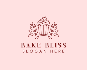 Confectionary Cupcake Baking logo design